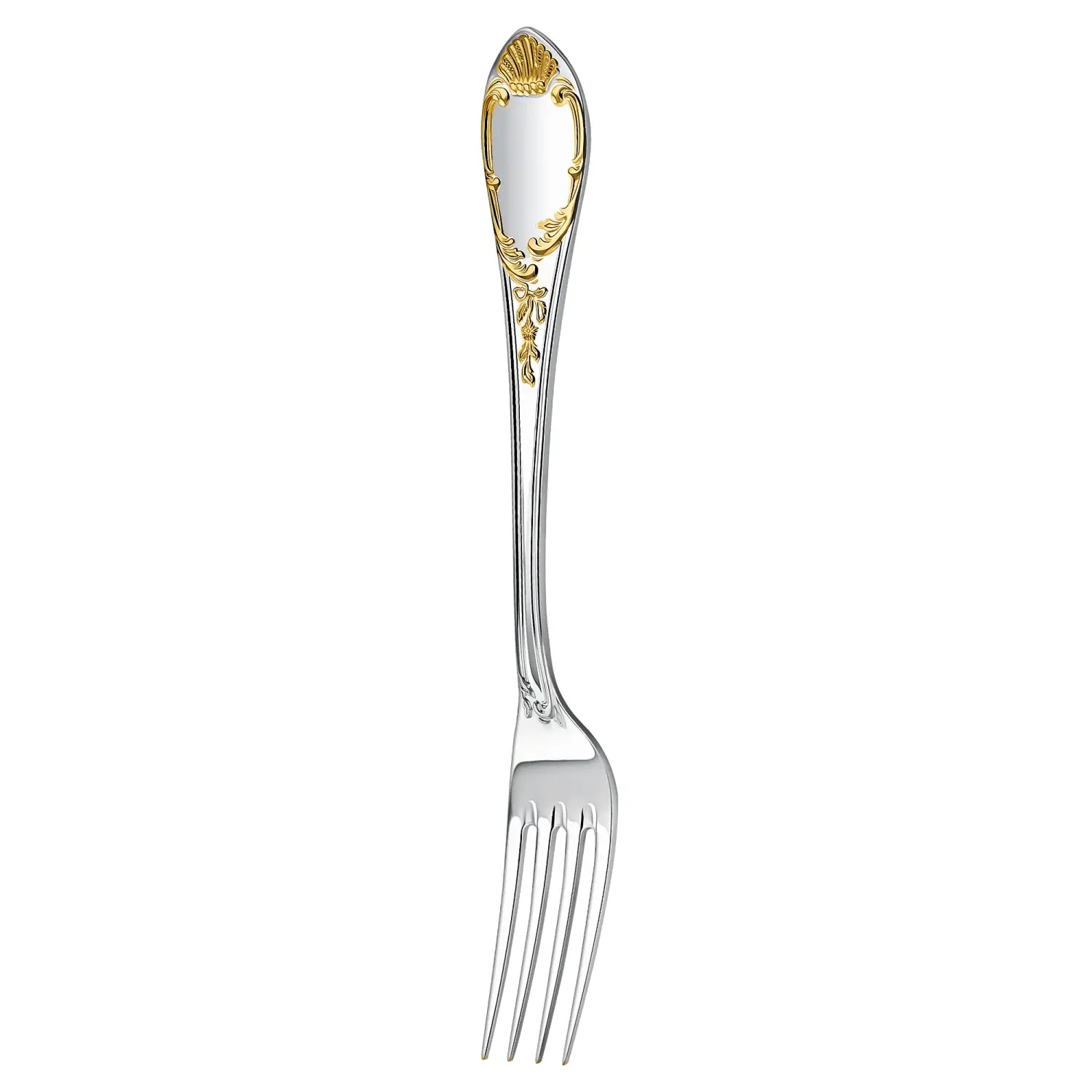 Серебряная столовая вилка Престиж ч/п