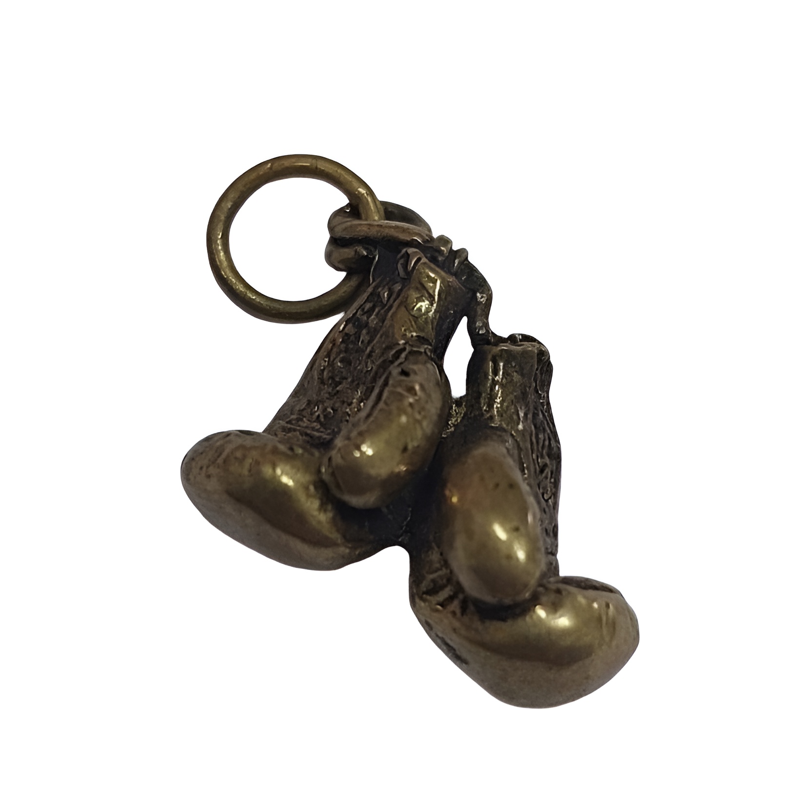 Бронзовая подвеска Бокс