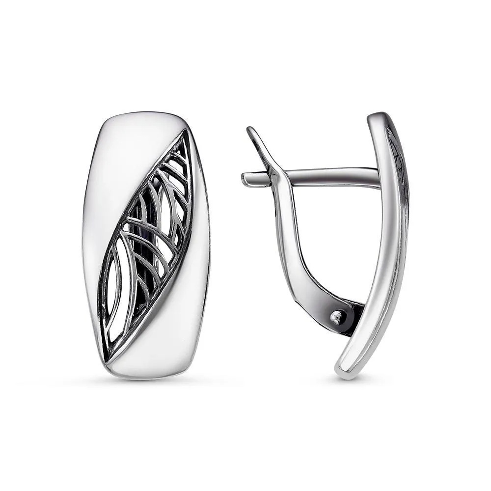 Серебряные серьги 