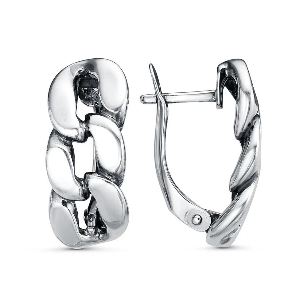 Серебряные серьги