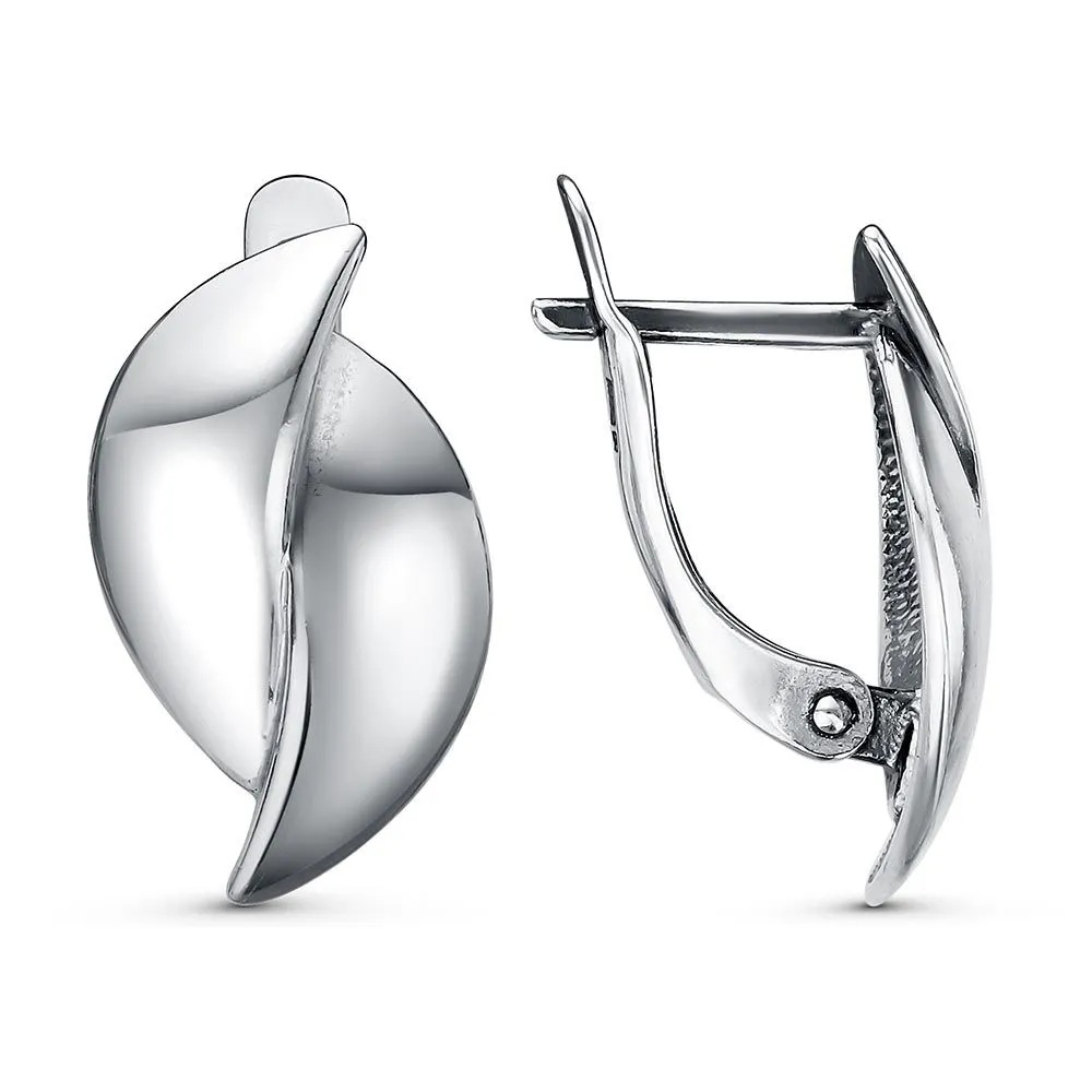 Серьги серебряные