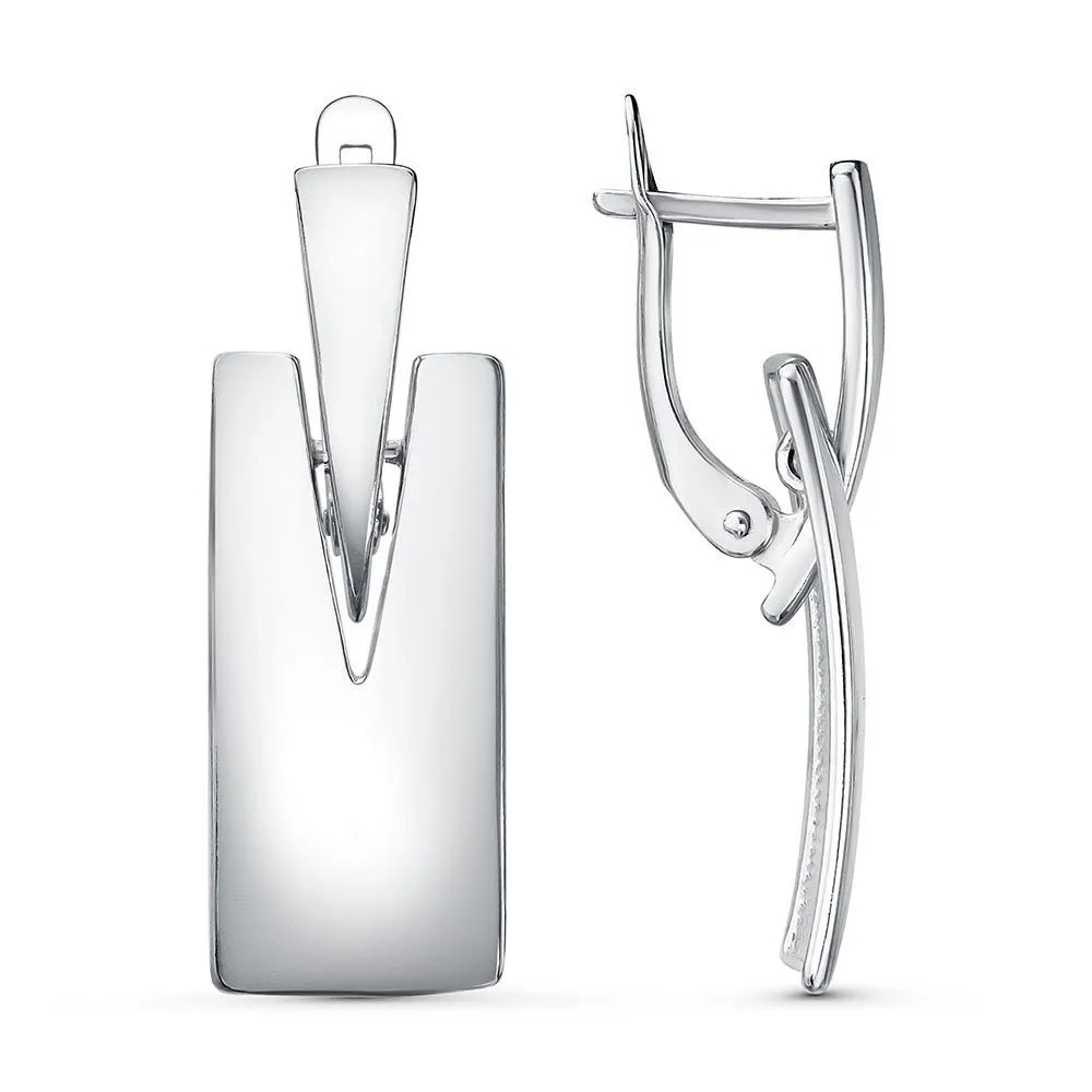 Серебряные серьги