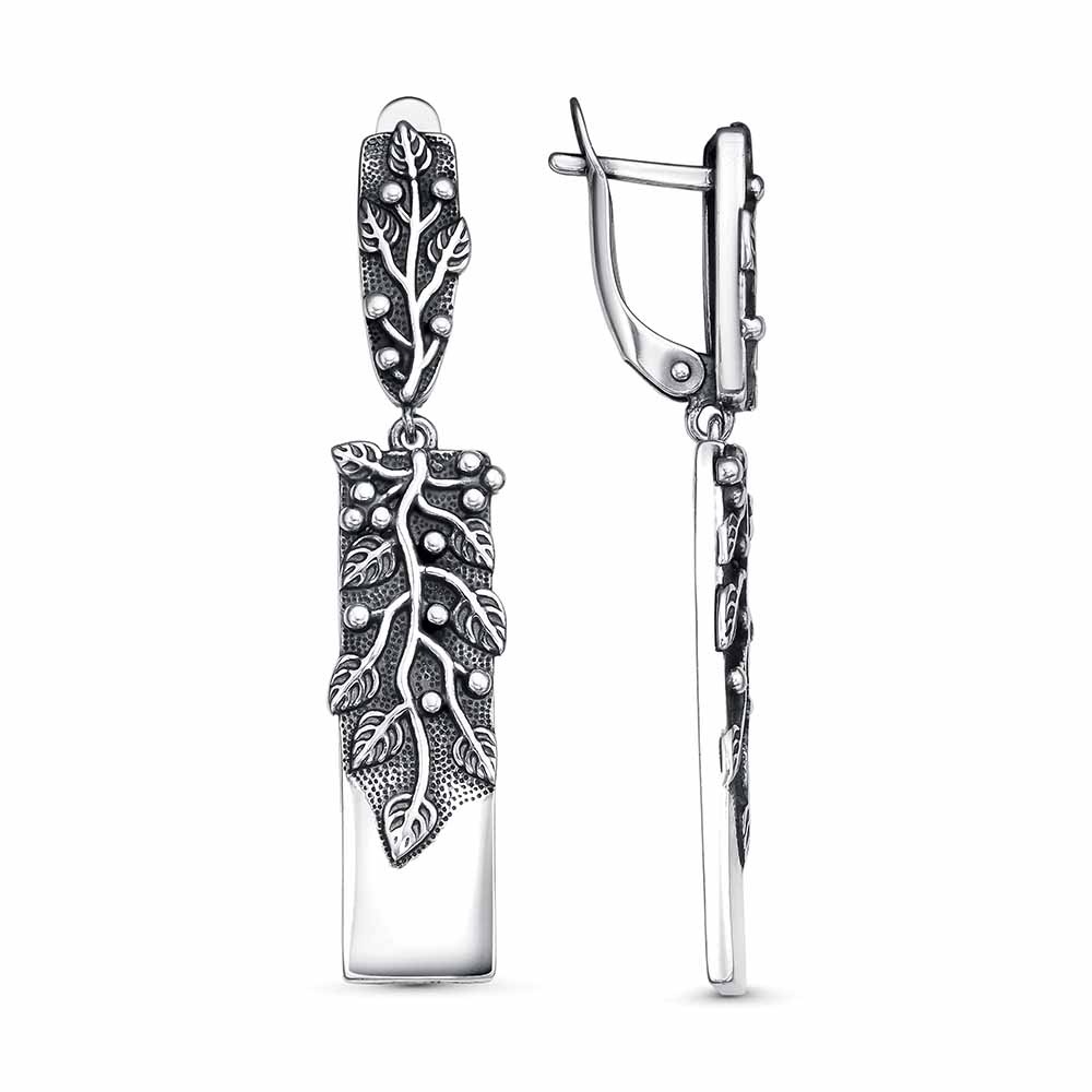 Серебряные серьги