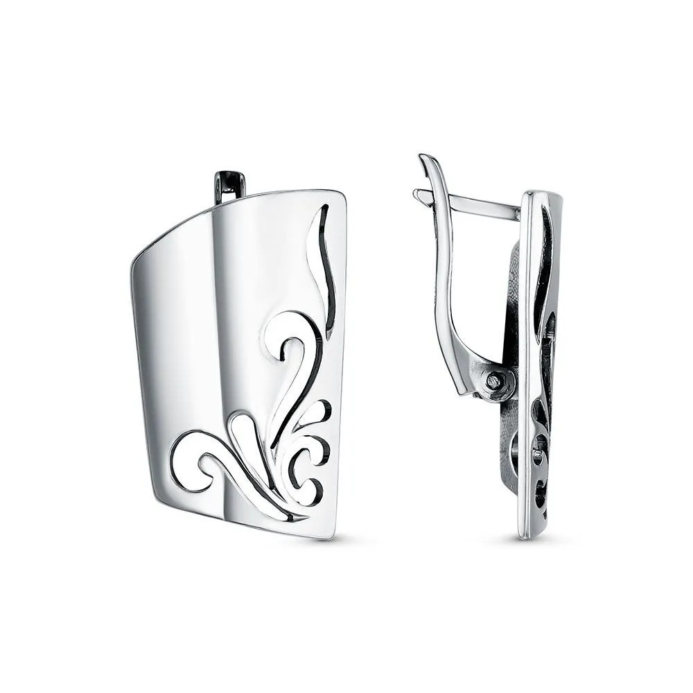 Серебряные серьги