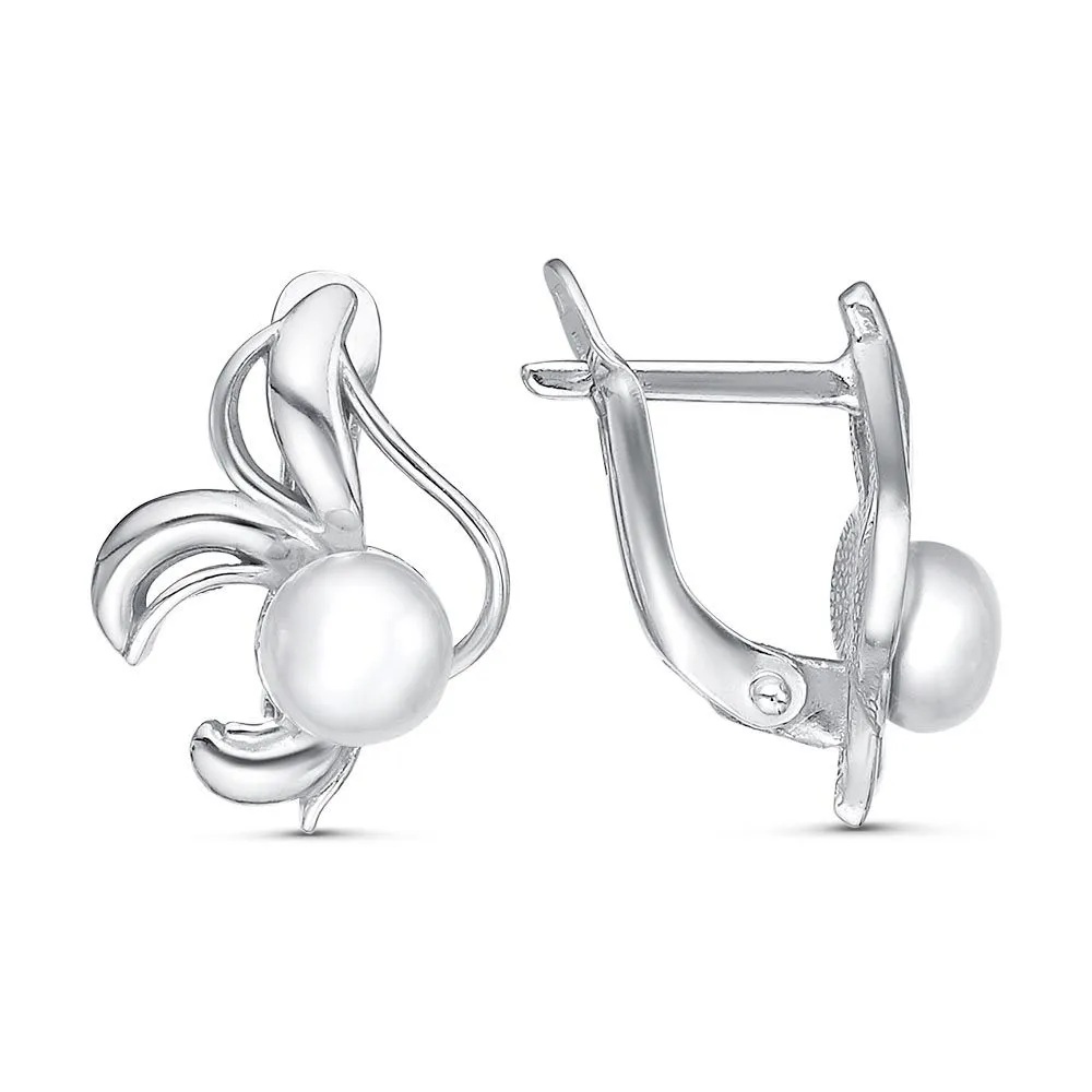 Серебряные серьги 