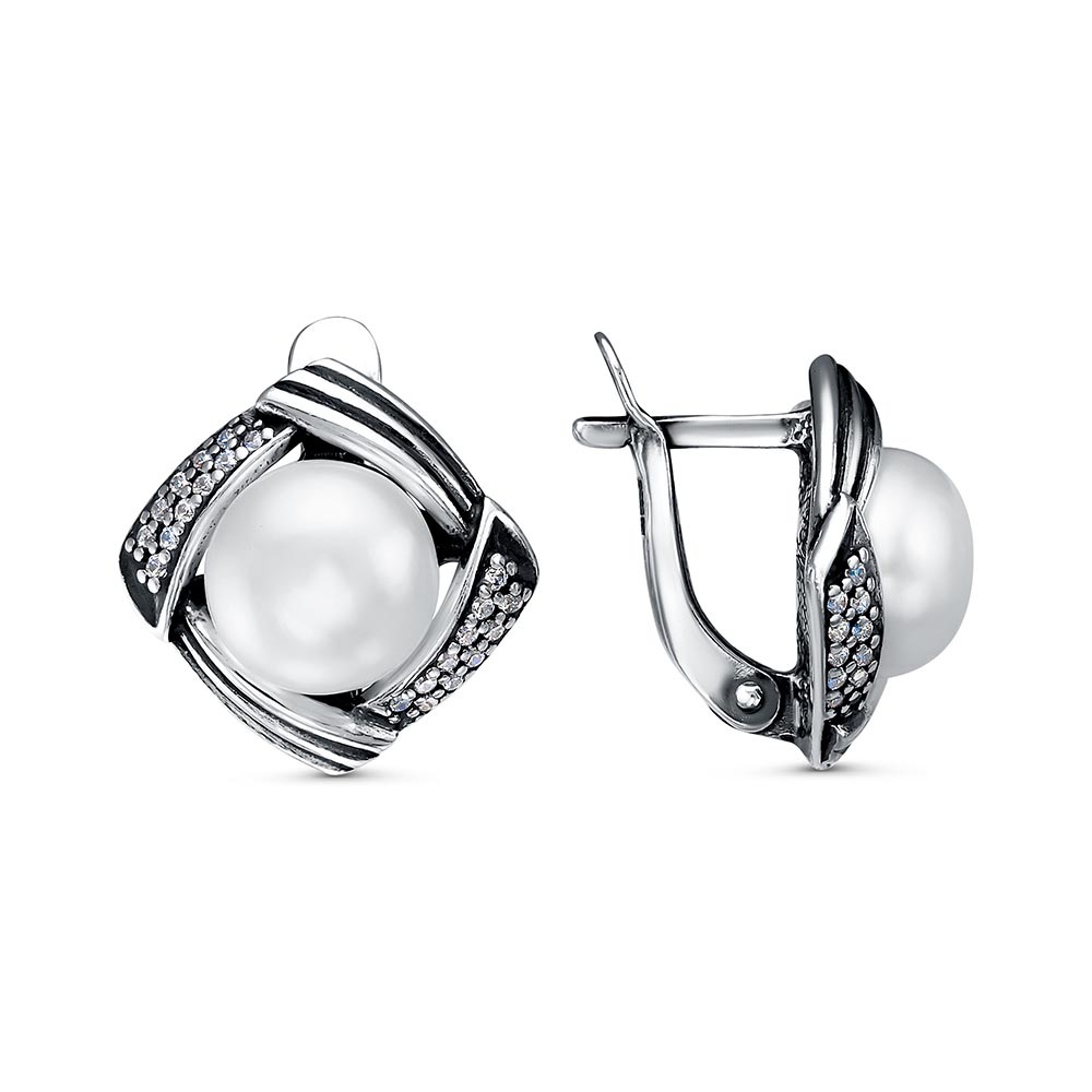 Серебряные серьги