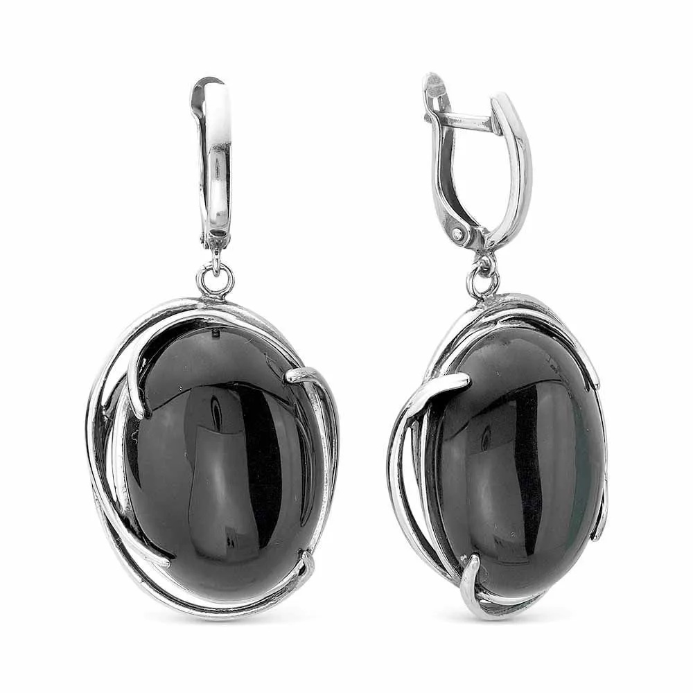 Серебряные серьги