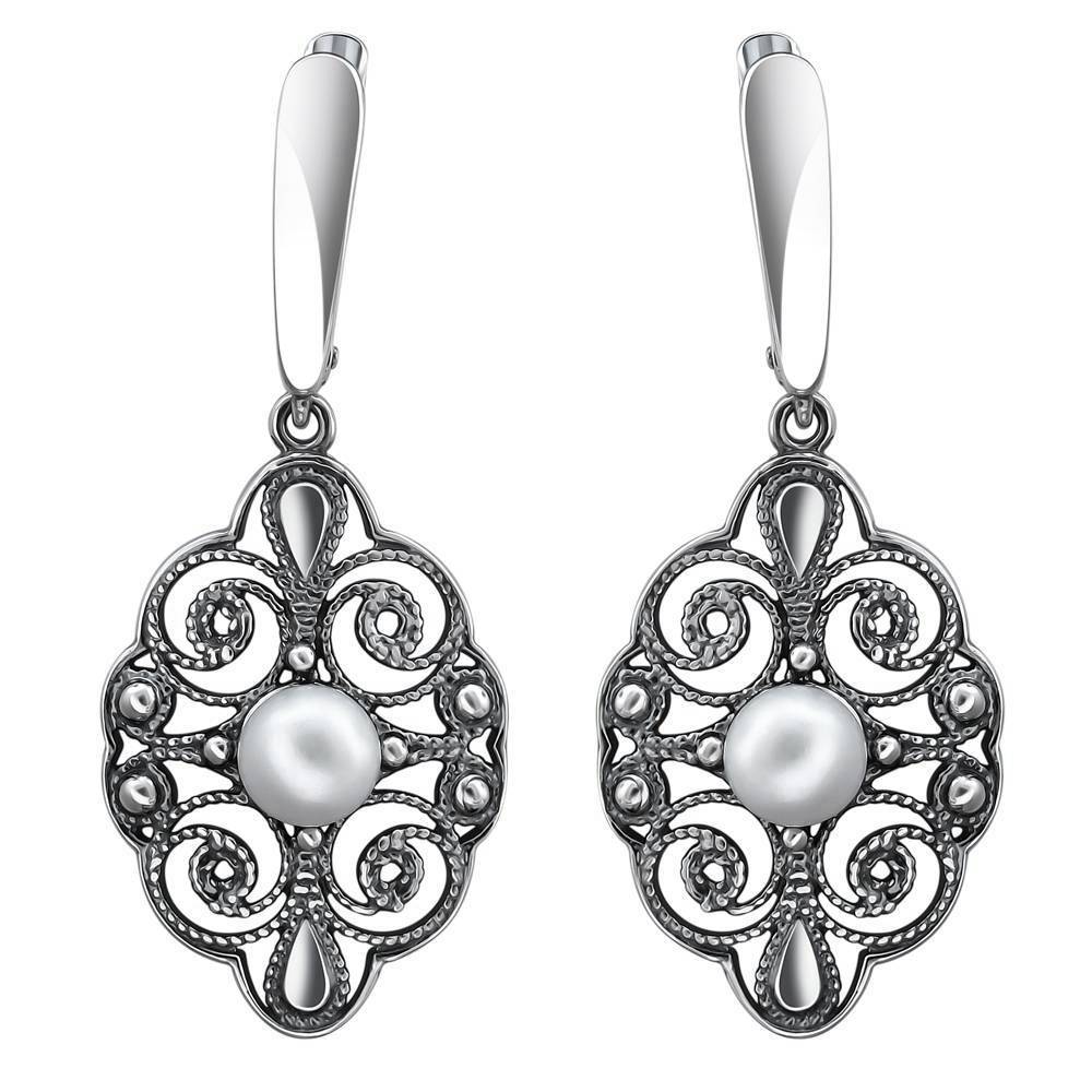 Серебряные серьги 