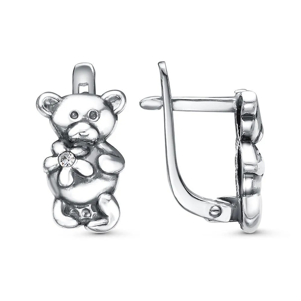 Серебряные серьги