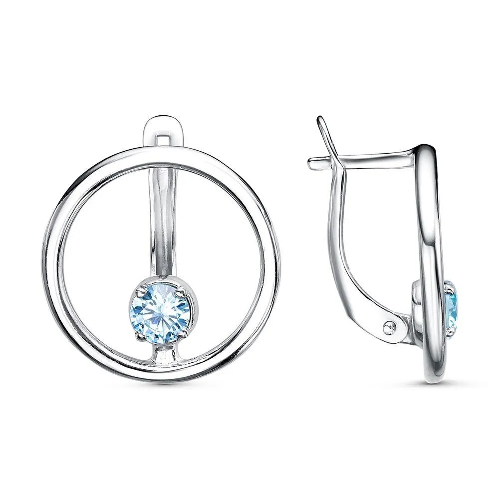 Серьги серебряные