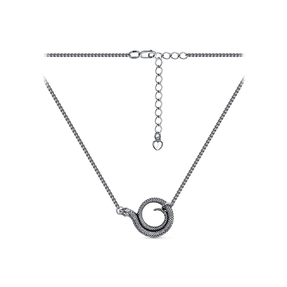 Серебряное колье