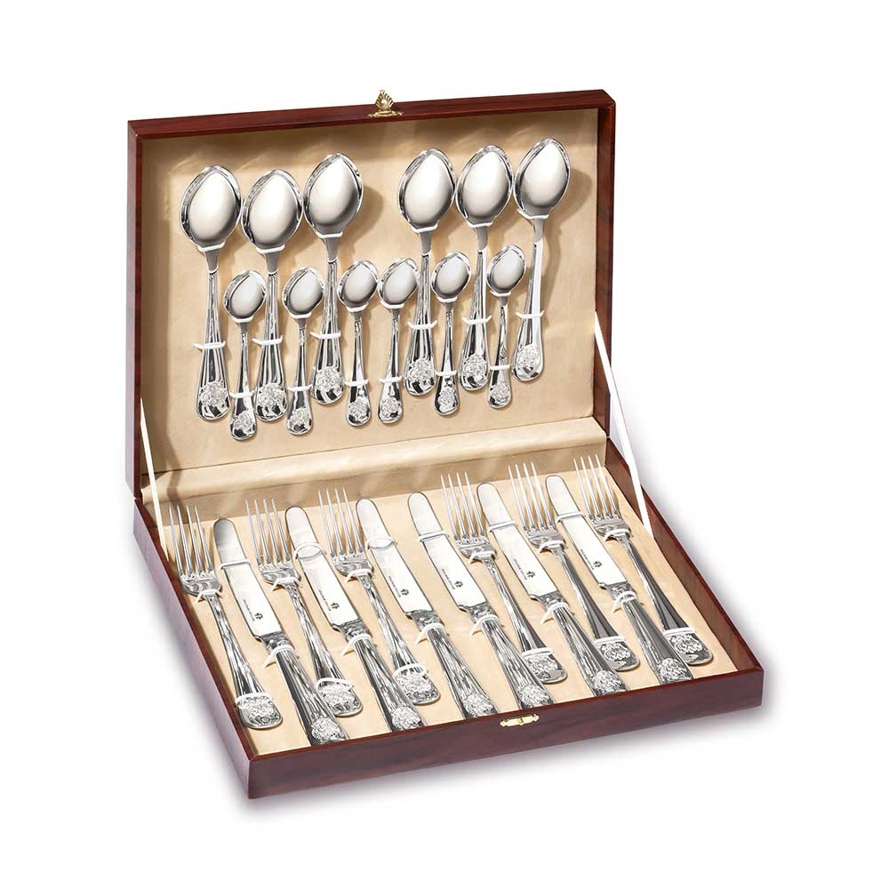 Набор столового серебра Герб на 6 персон