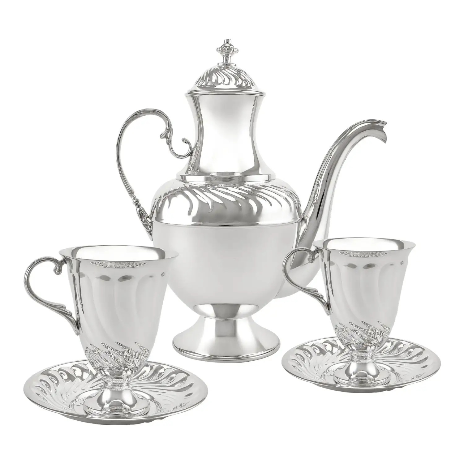 Серебряный кофейный набор № 16