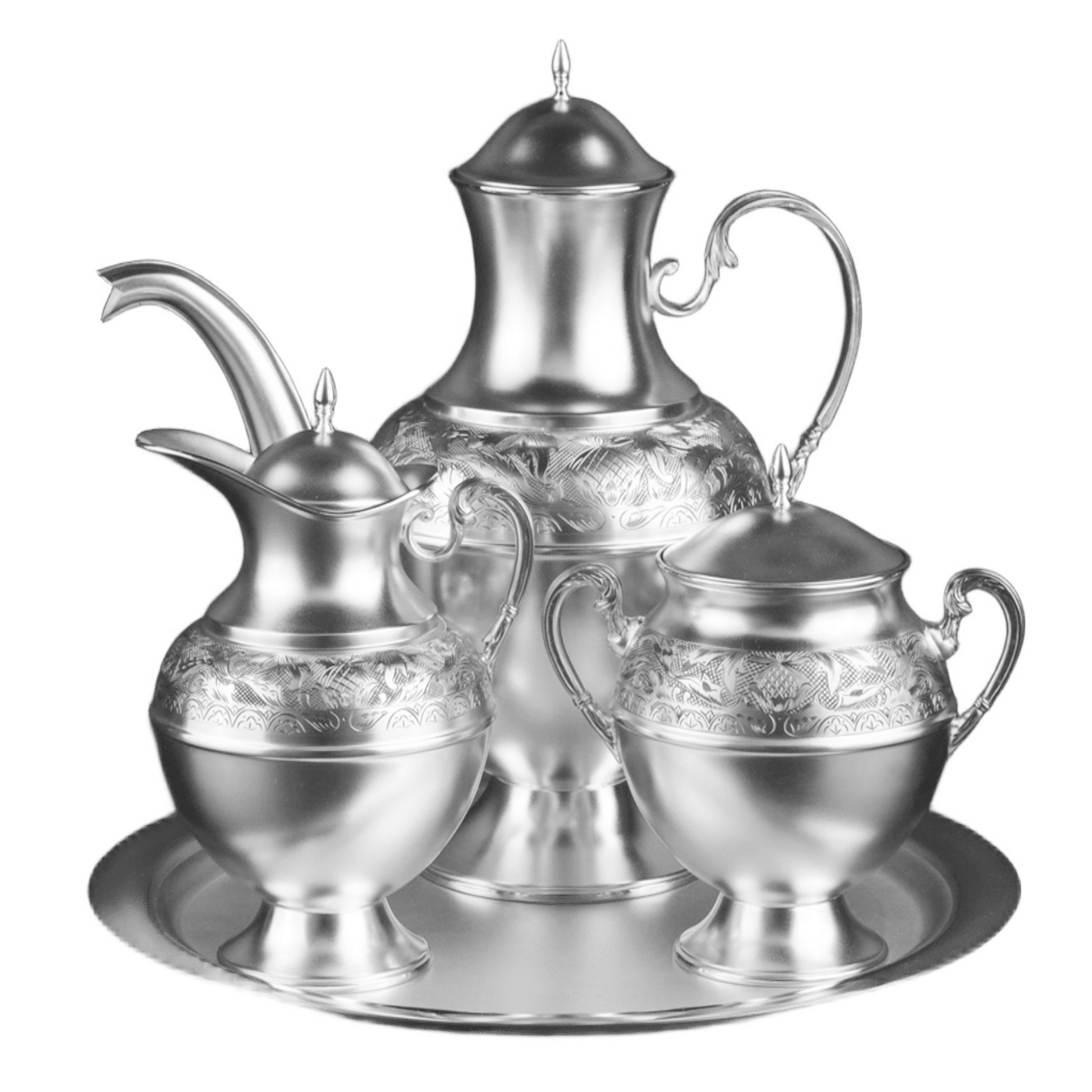 Серебряный кофейный набор № 11