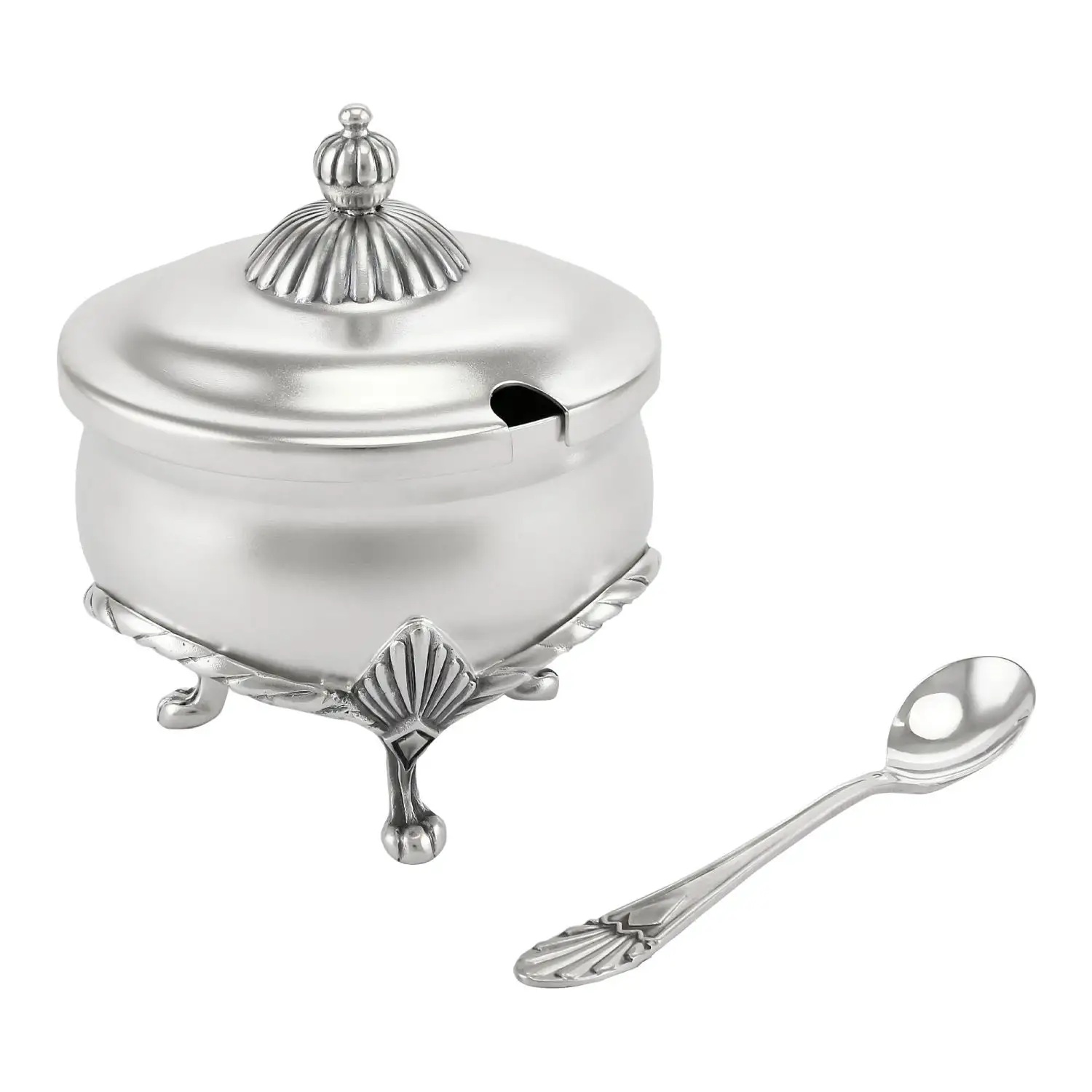 Серебряная соонка № 1 с ложкой