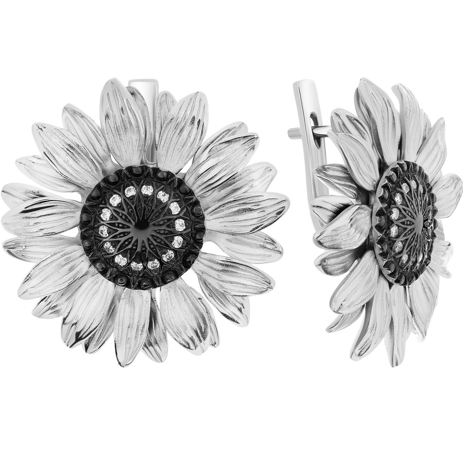 Серебряные серьги