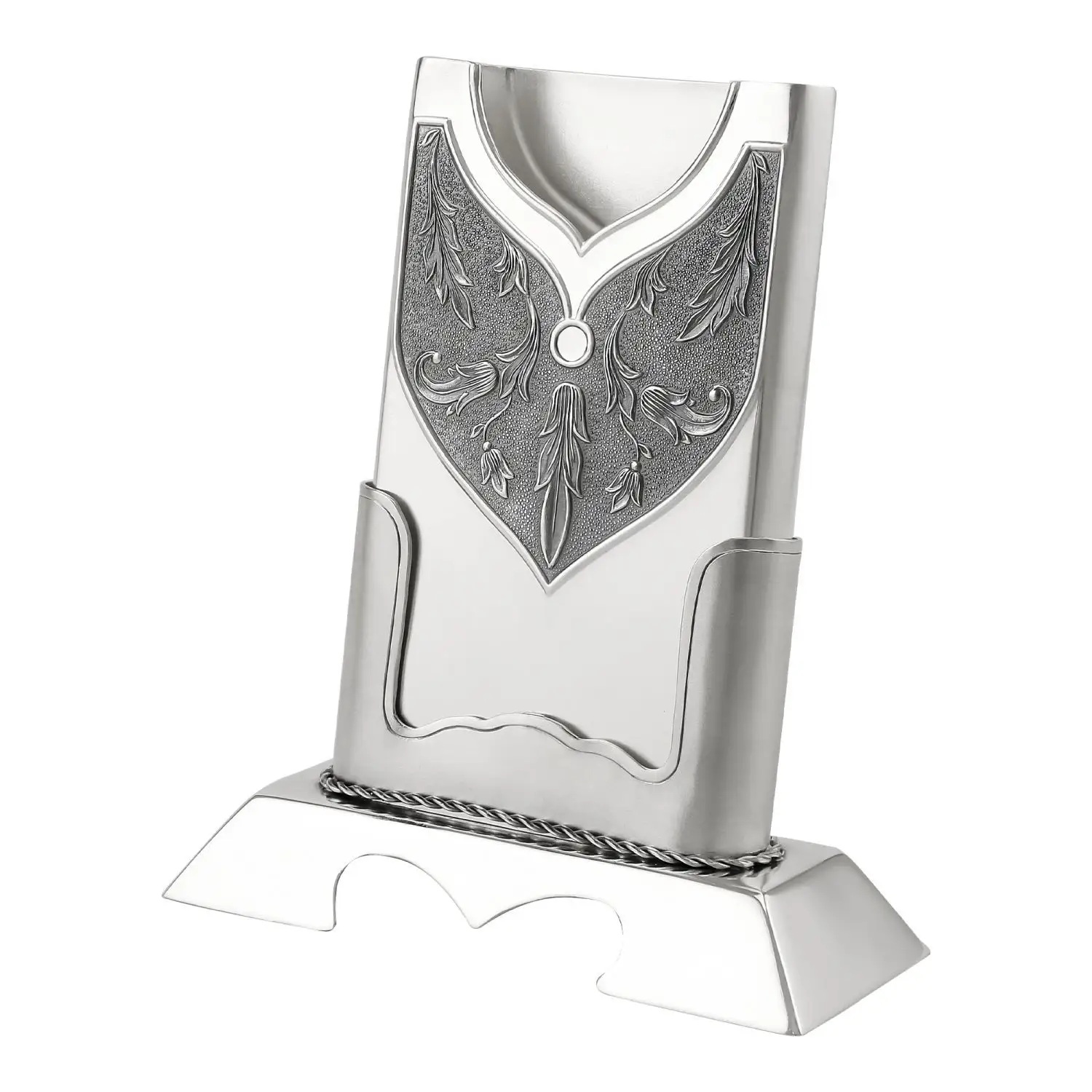 Серебряная визитница № 1