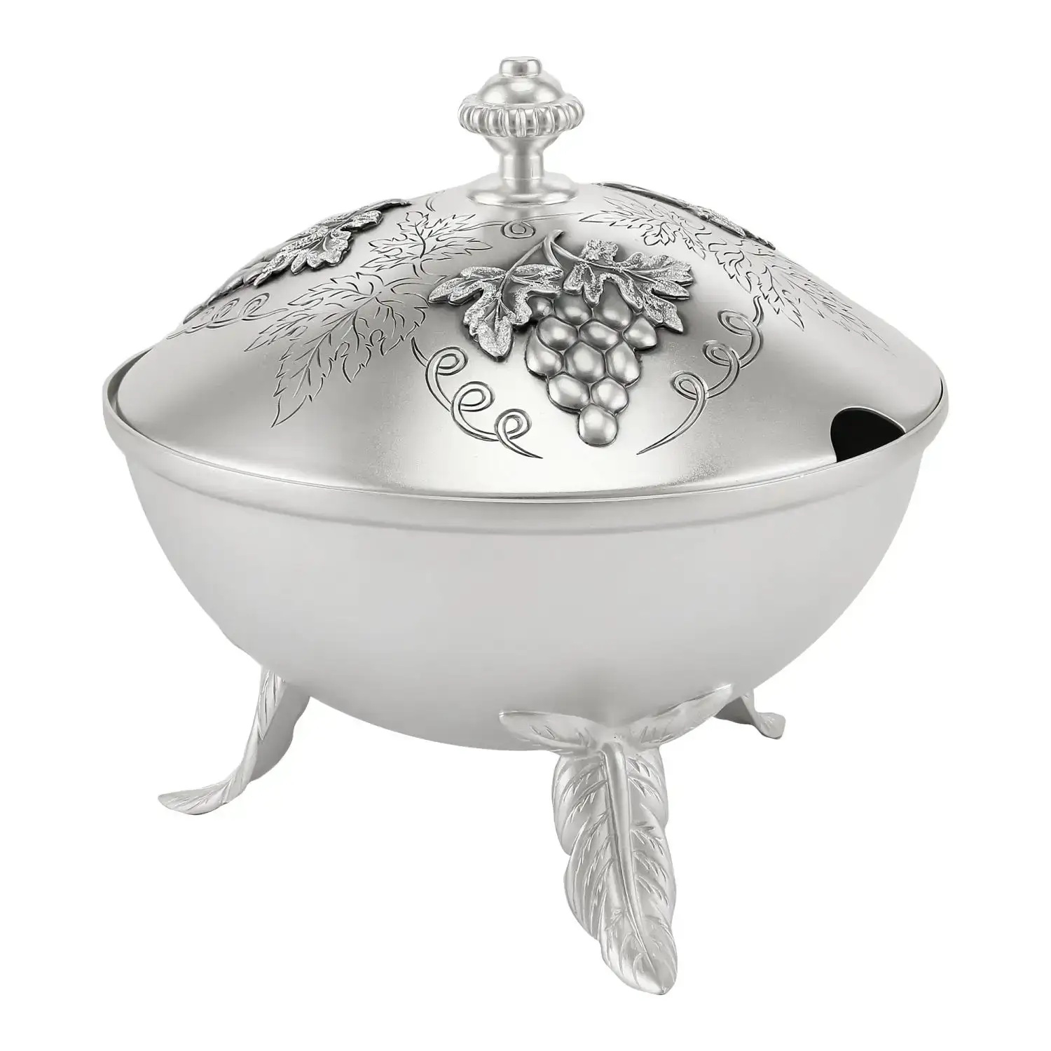 Серебряная ваза для меда Виноградная лоза