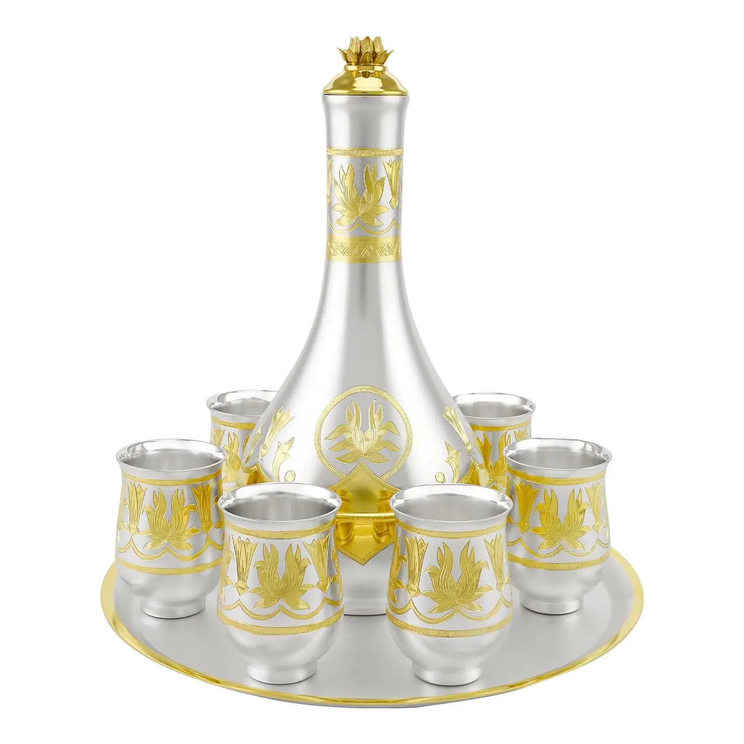 Серебряный винный набор № 41