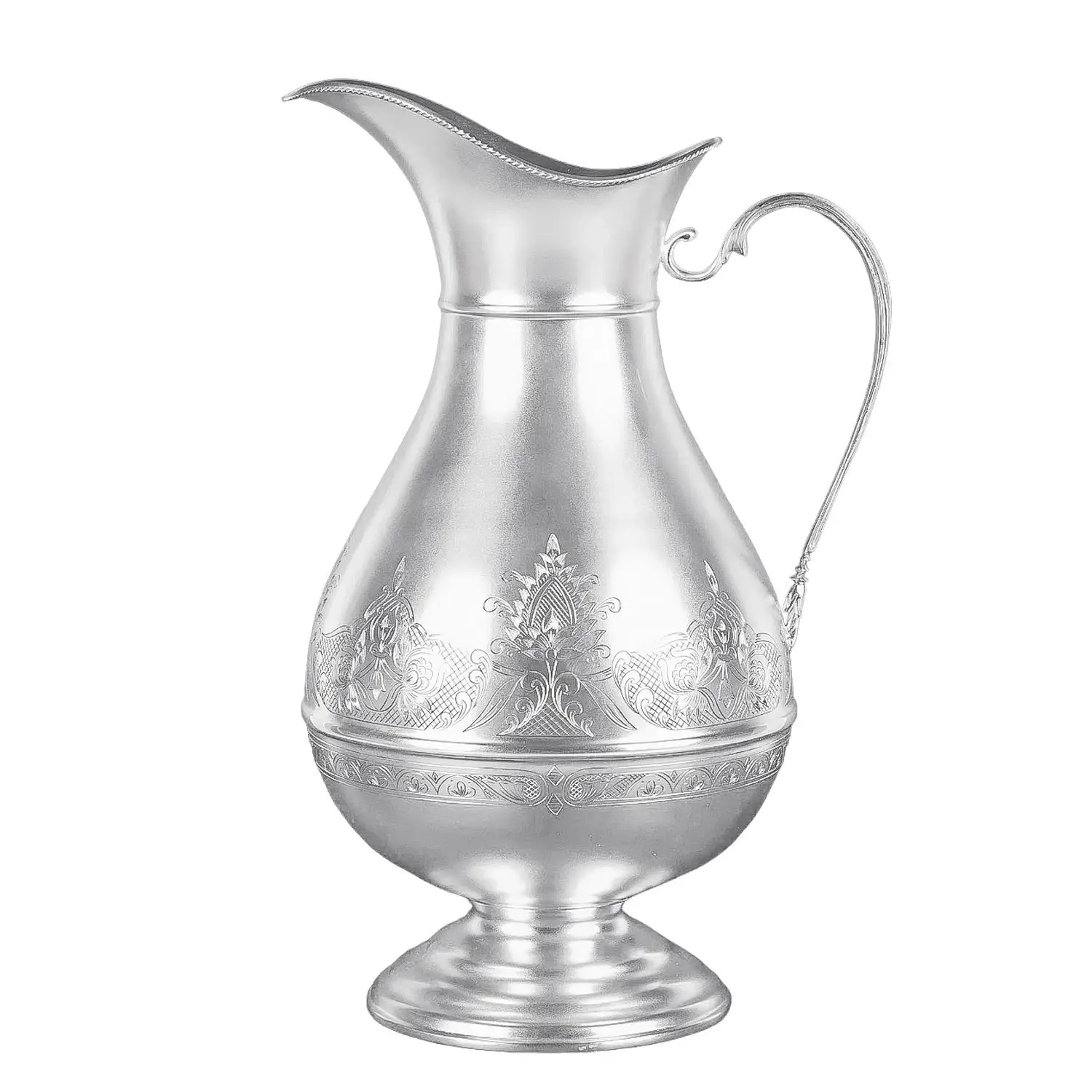 Серебряный кувшин для воды №19