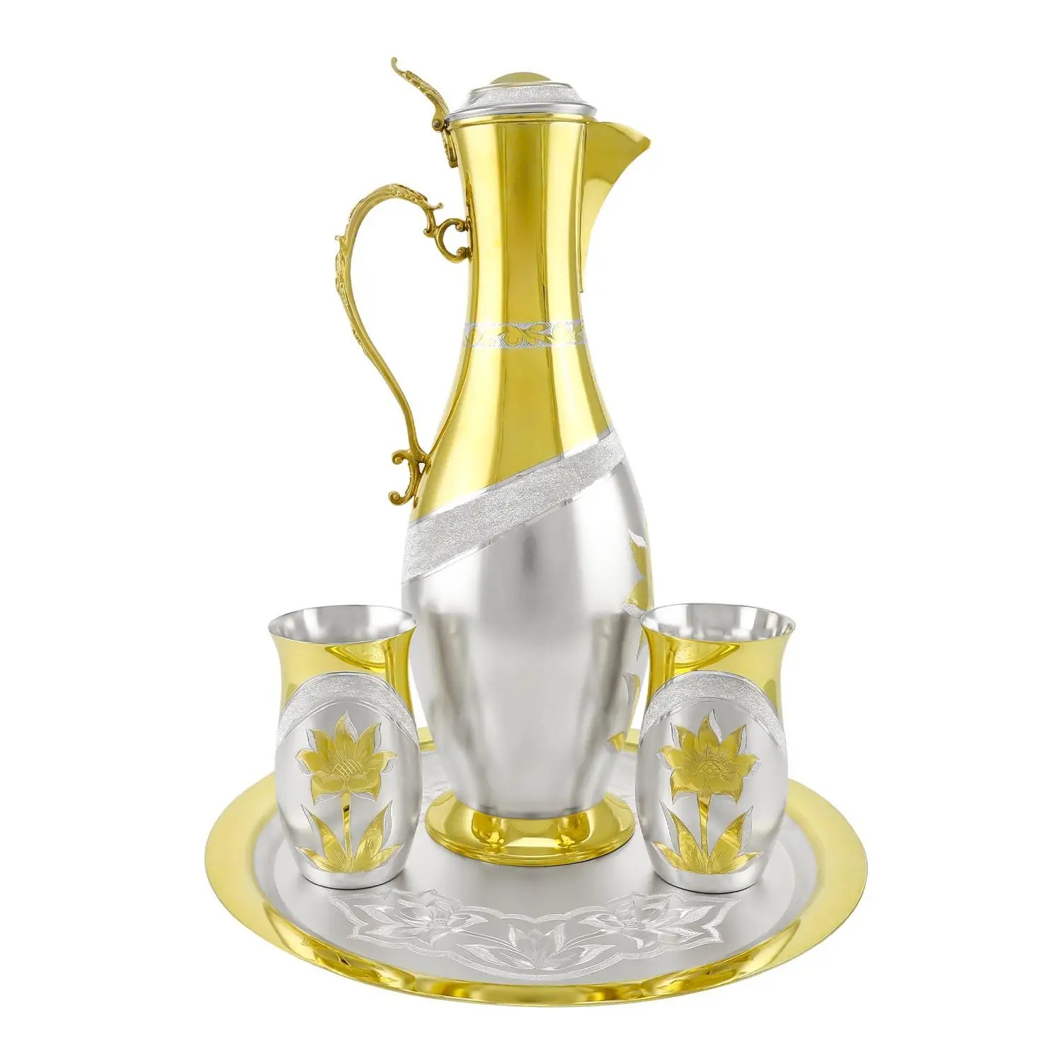 Серебряный набор для напитков № 45