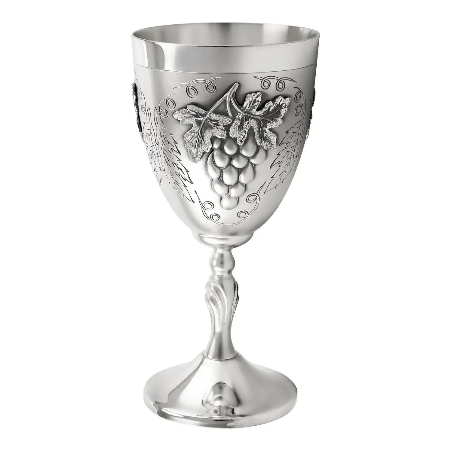 Серебряная рюмка Виноградная лоза