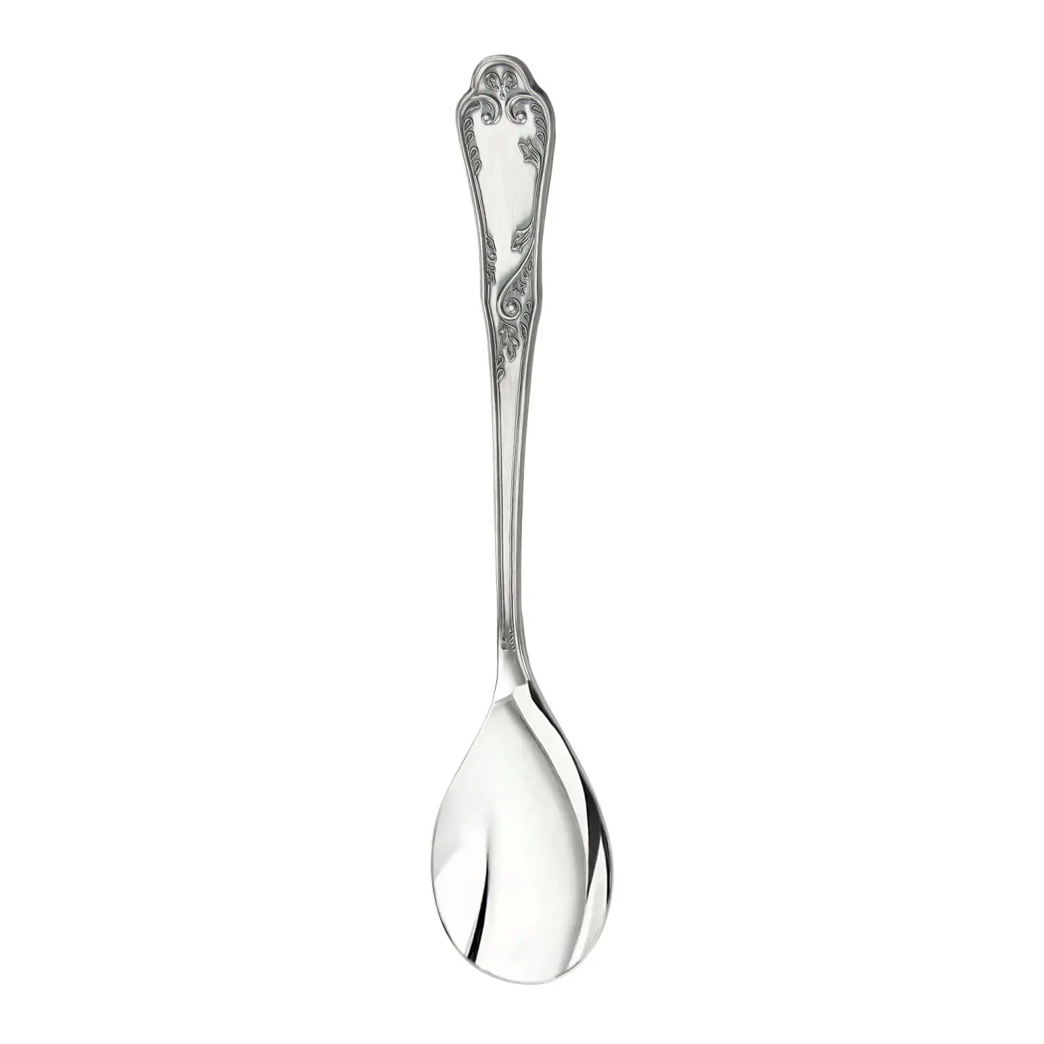 Серебряная ложка для салата№ 10