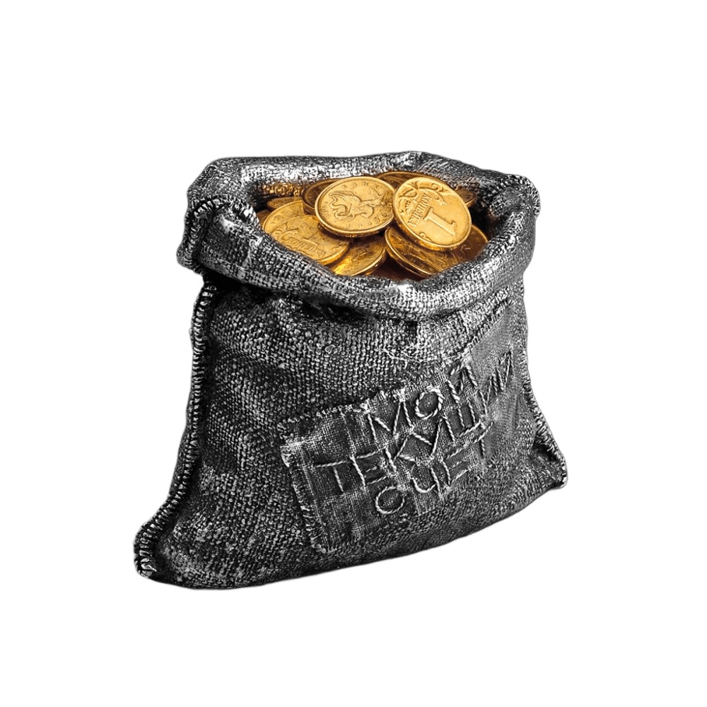 Серебряный сувенир-скульптура Мой текущий счет