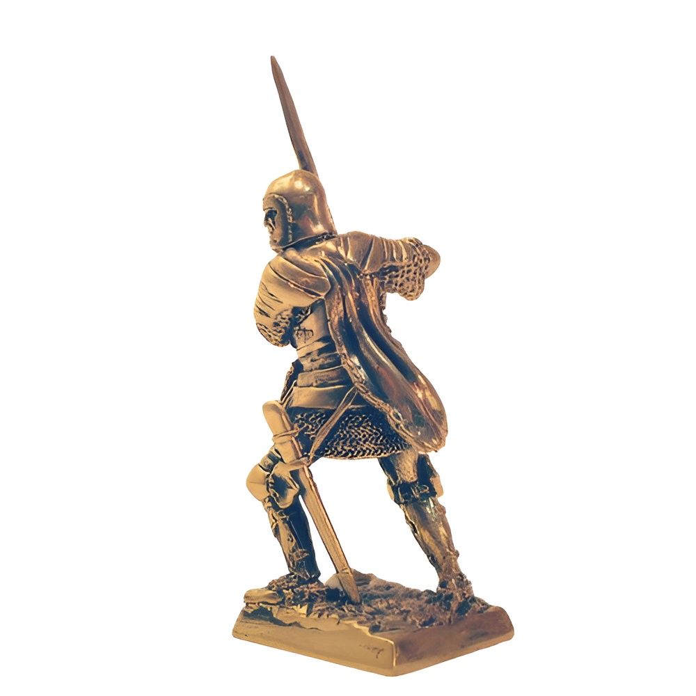 Бронзовая статуэтка Спешенный рыцарь (Генуэзцы - экспедиция Карло Ломеллино 1434 год)Фото 29413-02.jpg