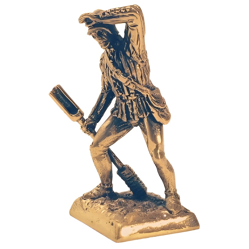 Бронзовая статуэтка Артиллерист (Генуэзцы - экспедиция Карло Ломеллино 1434 год)