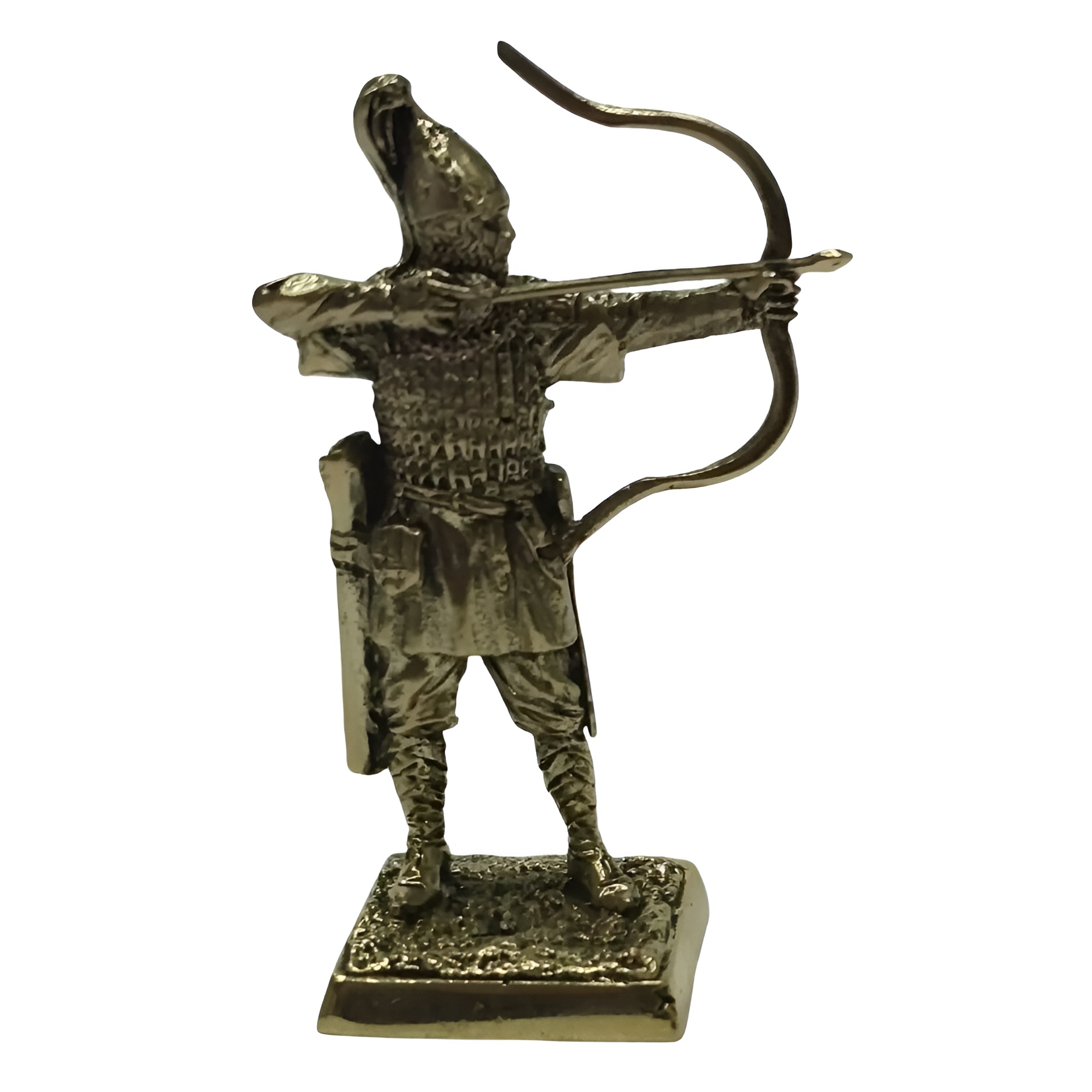 Бронзовая статуэтка Лучник (Войско князя Владимира Х век)