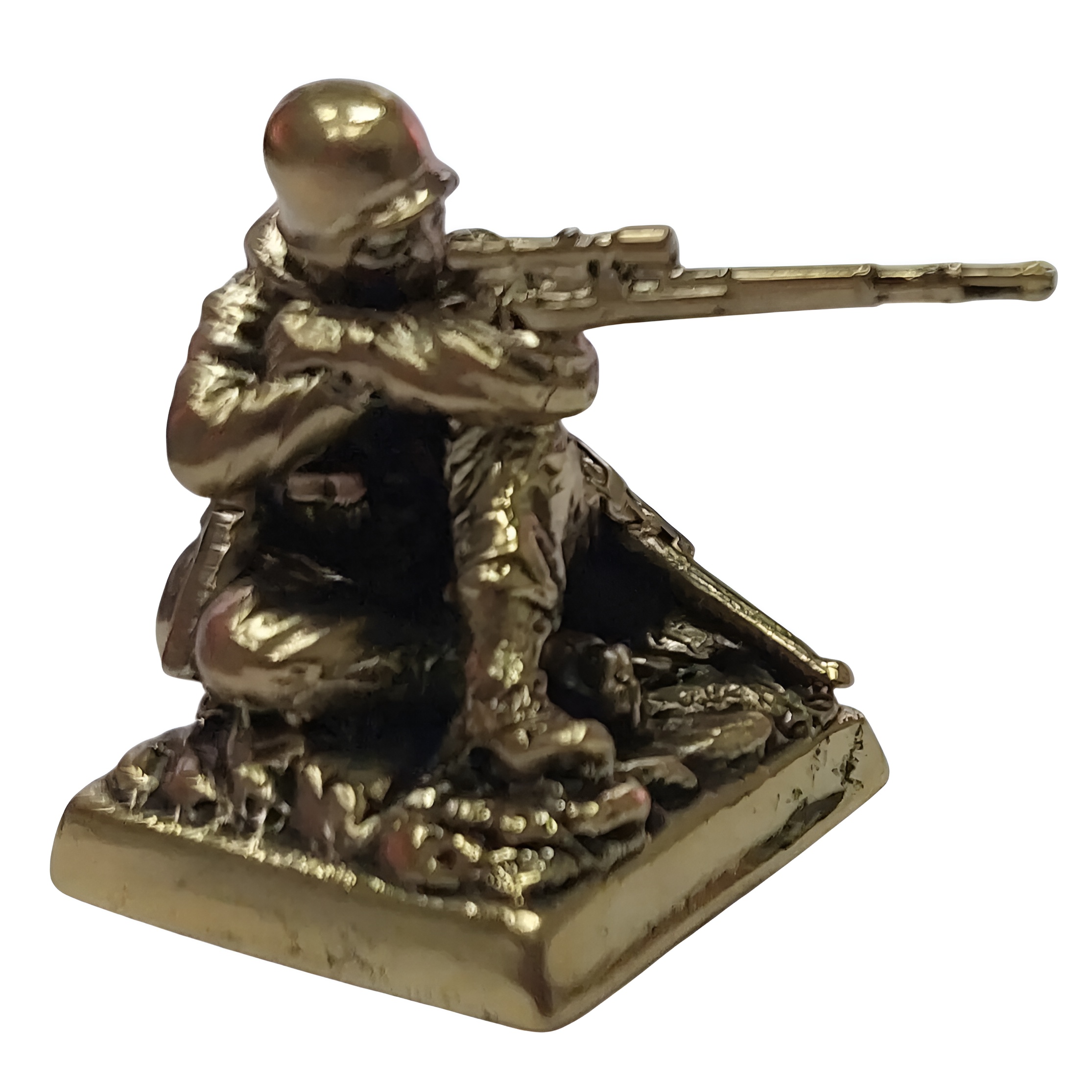 Бронзовая статуэтка Снайпер (Вермахт 1944 года)