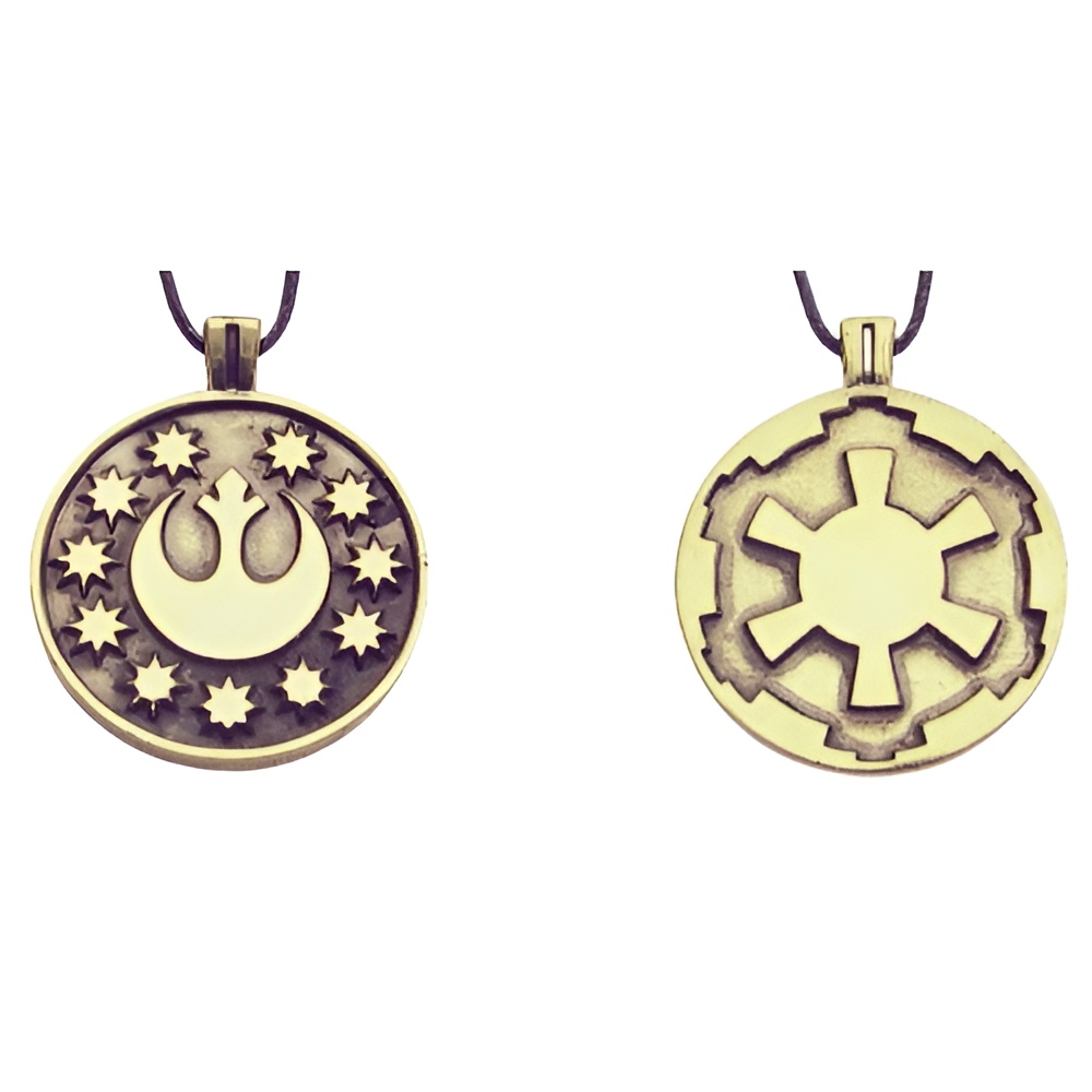 Бронзовая подвеска Звездые войны