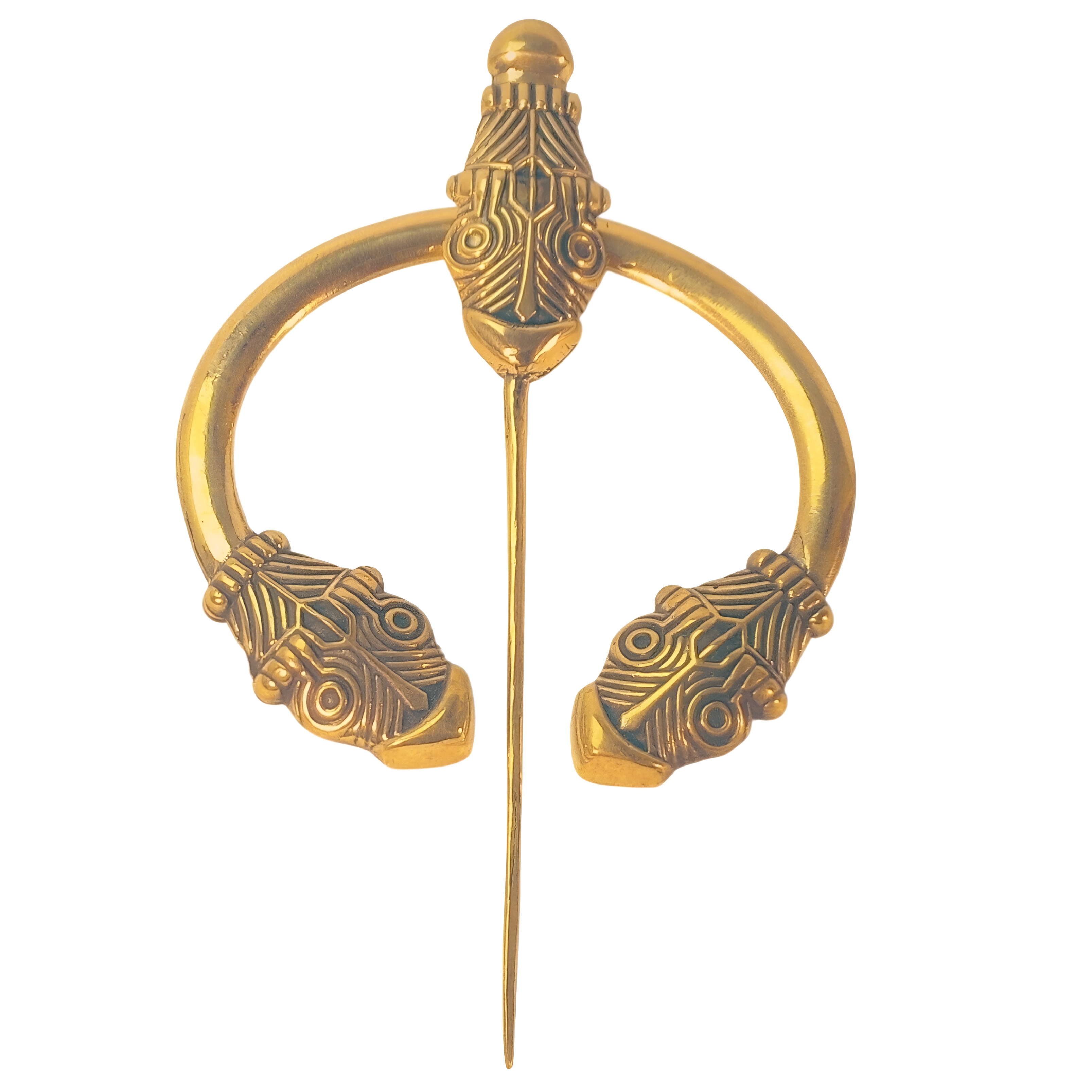 Бронзовая Фибула Британия 9-10 века