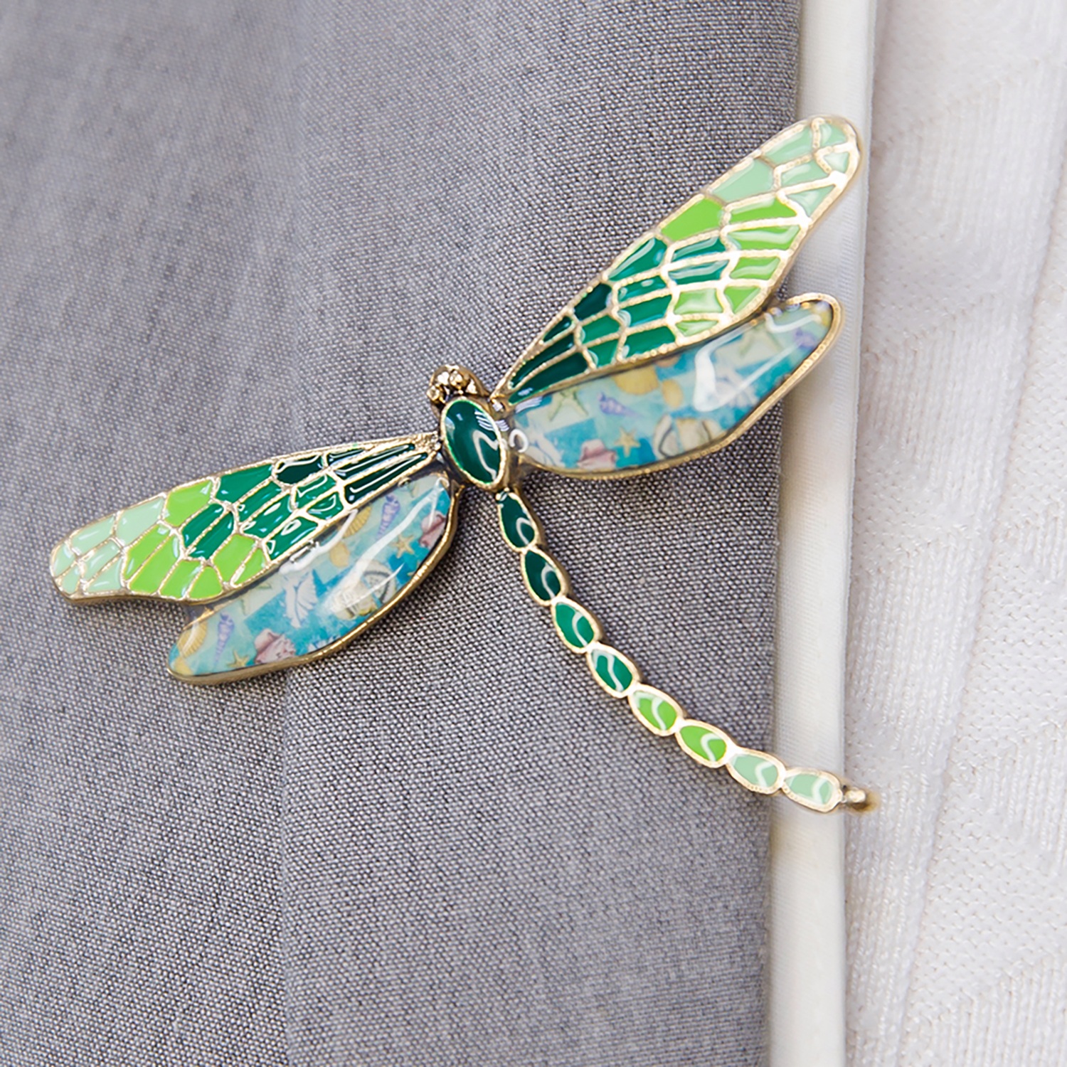 Shadore Брошь Стрекоза												Фото 29473-02.jpg