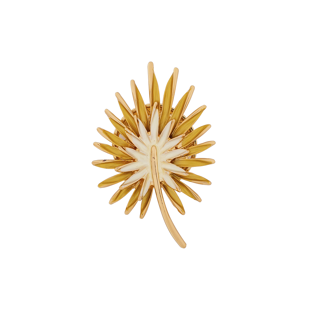 Shadore Брошь Одуванчик желтый