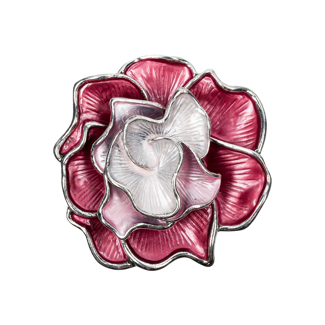 Shadore Брошь Цветок с градиентом розовый
