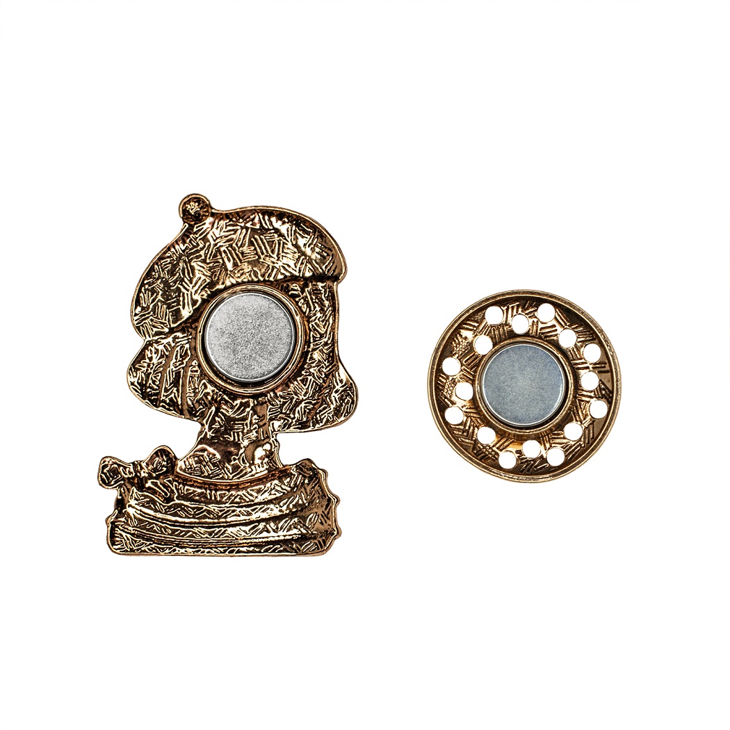 Shadore Брошь Девочка в беретеФото 29492-02.jpg