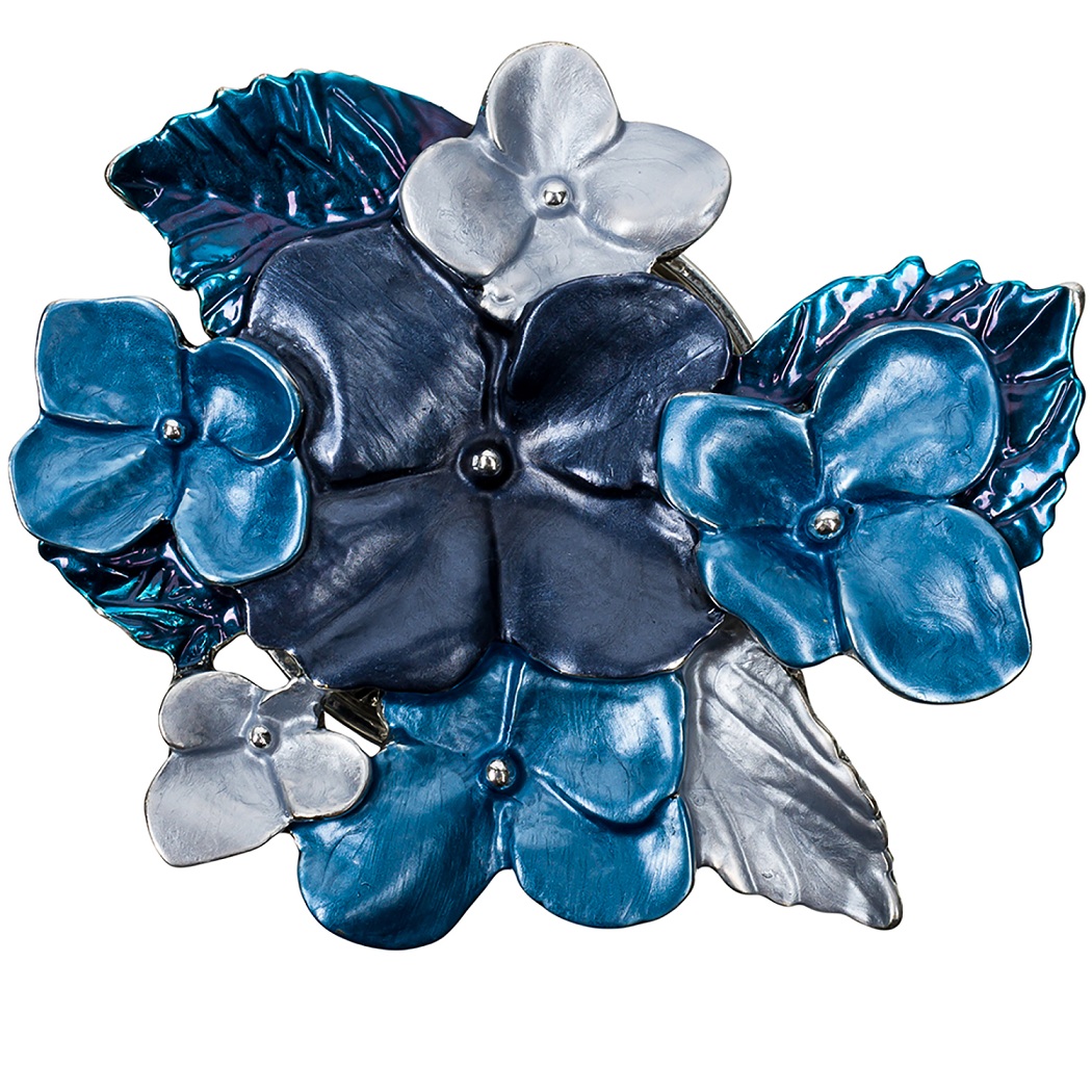 Shadore Брошь Фиалки синие