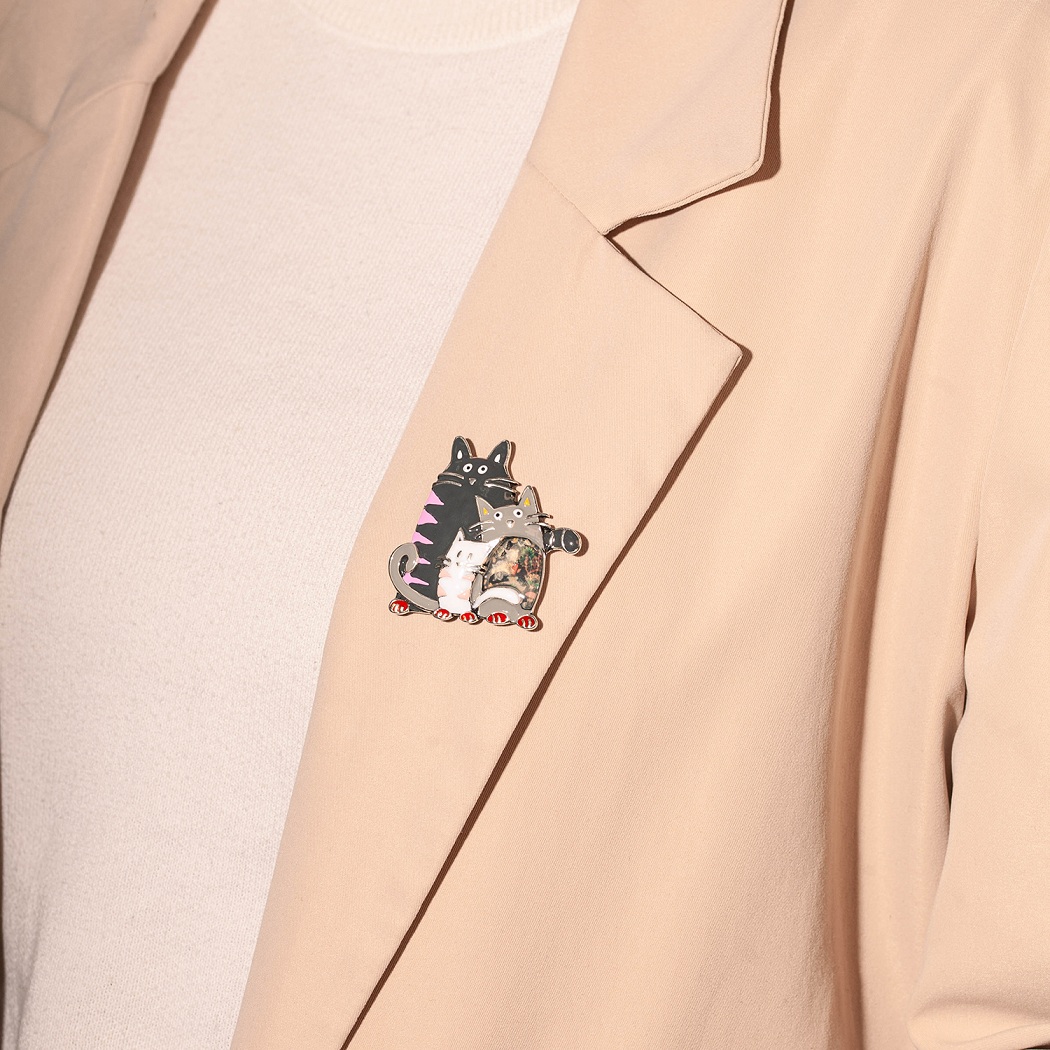 Shadore Брошь КотикиФото 29495-02.jpg