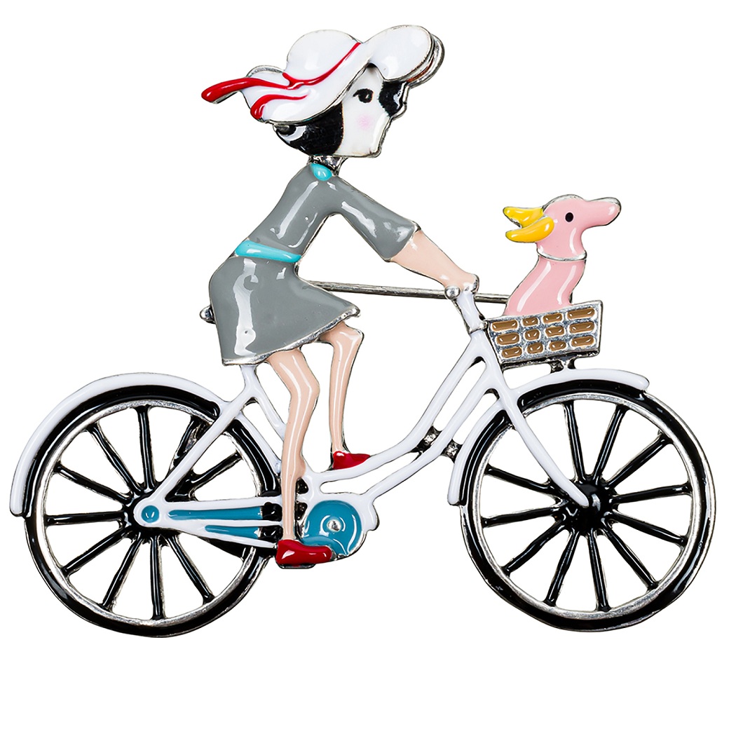 Shadore Брошь Велосипед