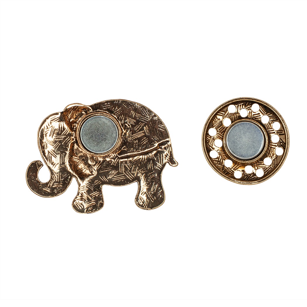 Shadore Брошь Слон сиреневыйФото 29500-03.jpg