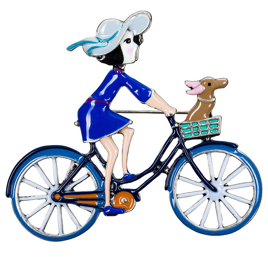 Shadore Брошь Велосипед