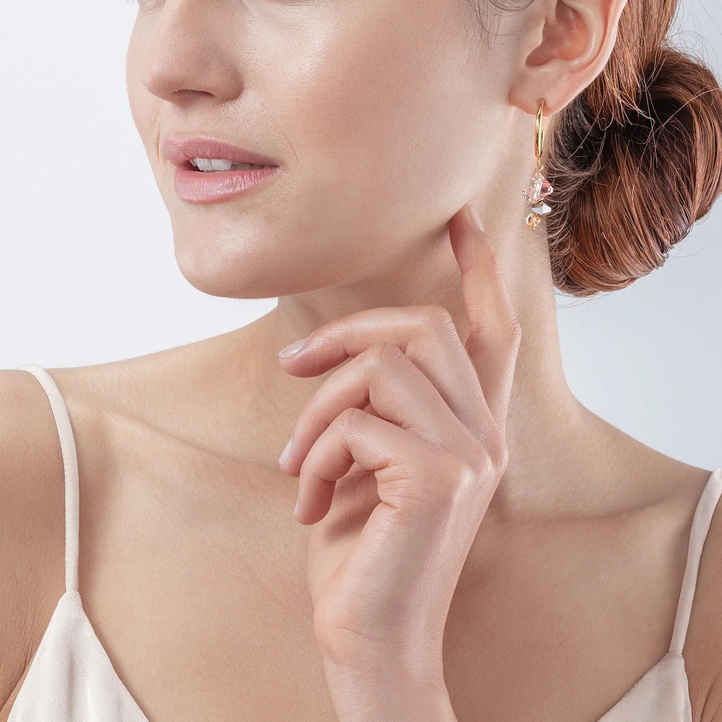 Coeur de Lion Пусеты Light RoseФото 29505-02.jpg