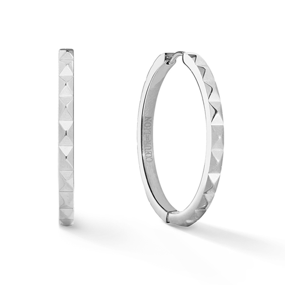 Coeur de Lion Серьги Silver