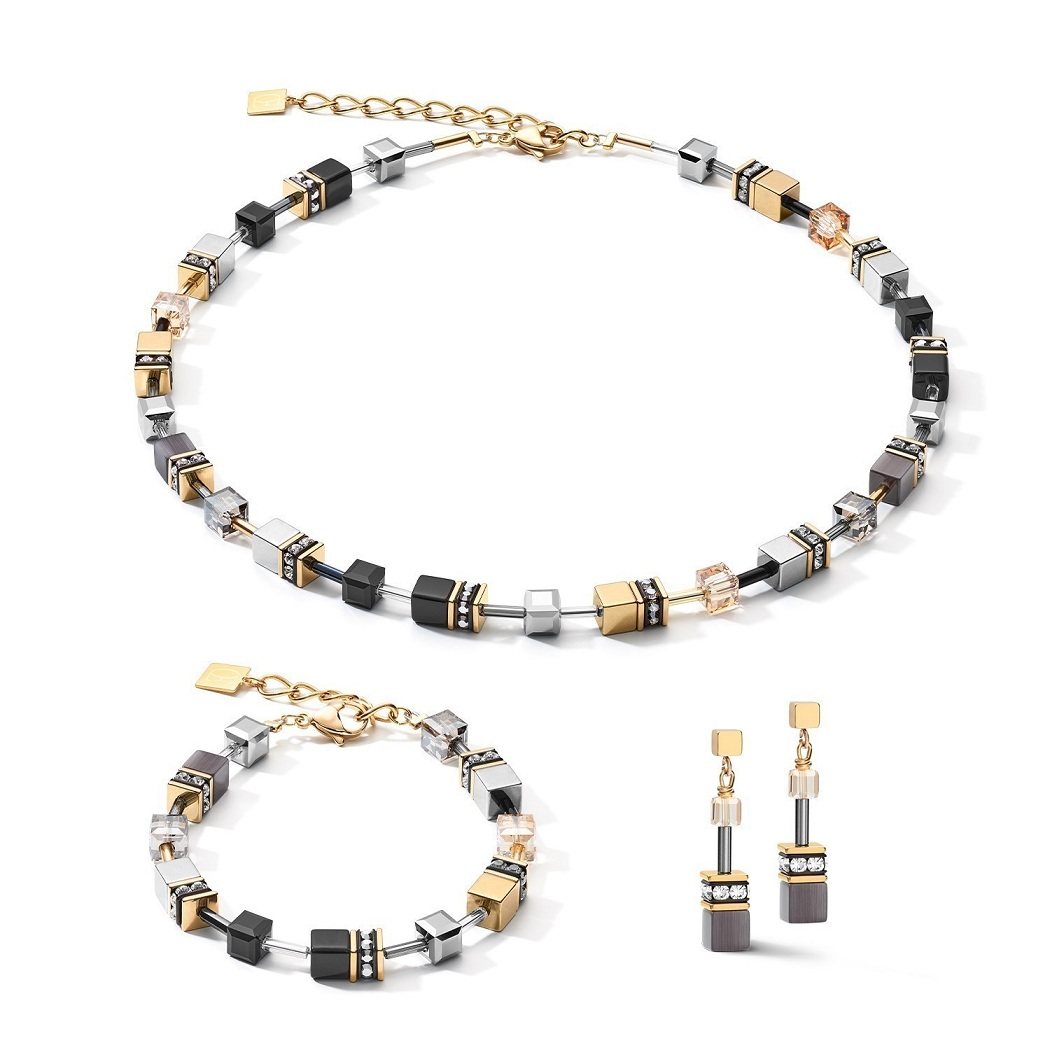 Coeur de Lion Серьги Grey-GoldФото 29520-03.jpg