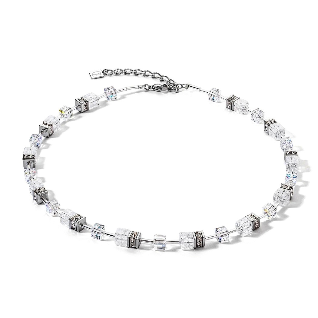 Coeur de Lion Колье White-Silver
