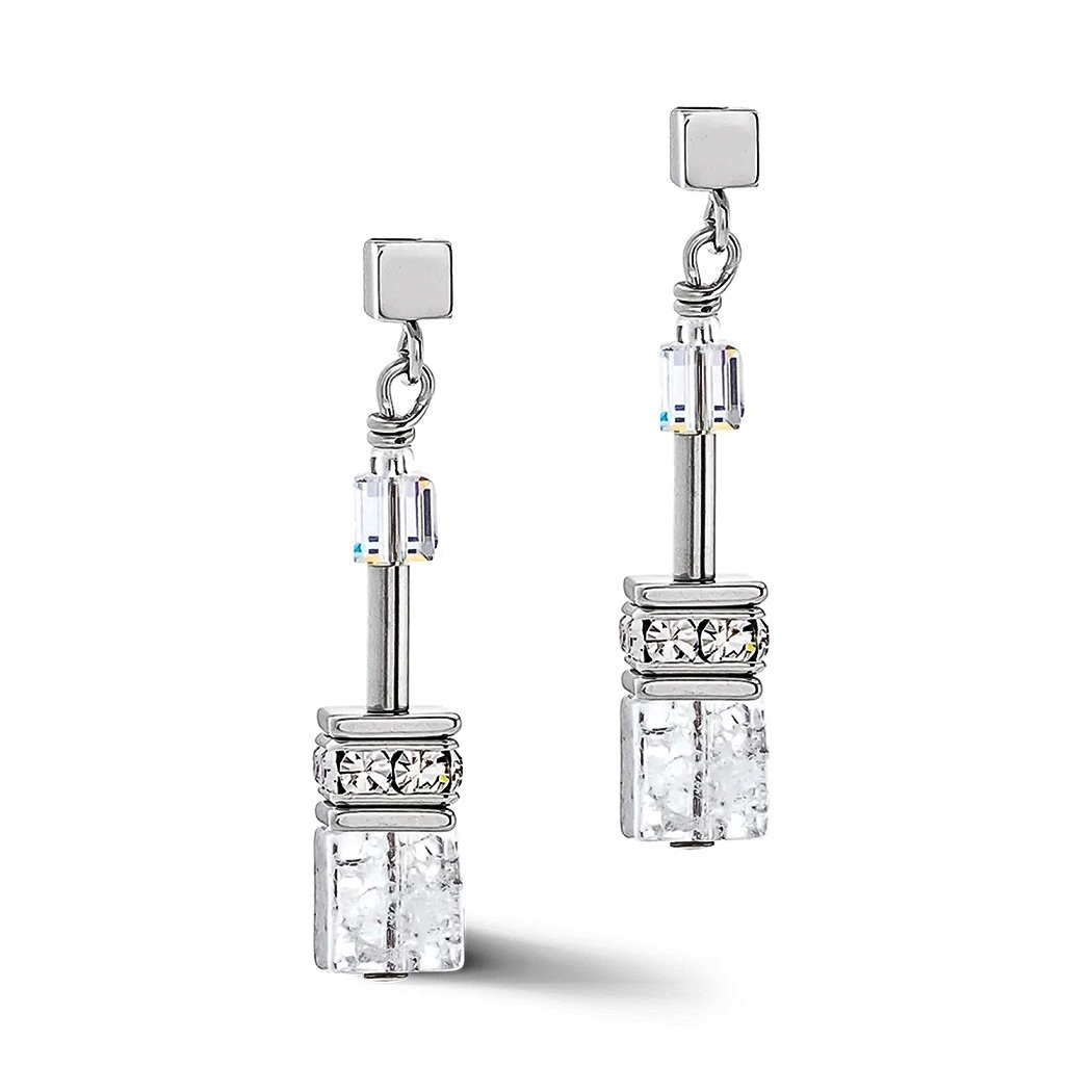 Coeur de Lion Серьги White-Silver