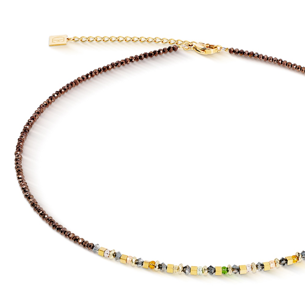 Coeur de Lion Колье Brown-OliveФото 29527-02.jpg