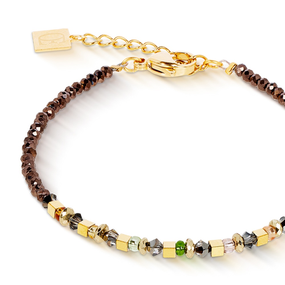 Coeur de Lion Браслет Brown-OliveФото 29528-02.jpg